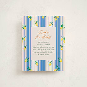 Baby Shower Insert Cards