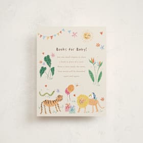 Baby Shower Insert Cards
