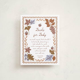 Baby Shower Insert Cards