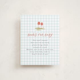 Baby Shower Insert Cards