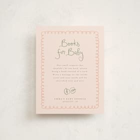 Baby Shower Insert Cards