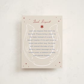 Baby Shower Insert Cards