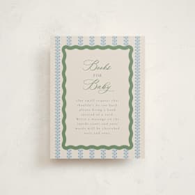 Baby Shower Insert Cards