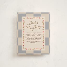 Baby Shower Insert Cards