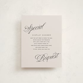 Baby Shower Insert Cards