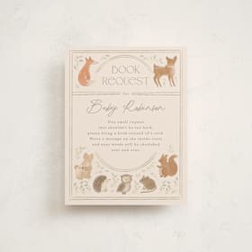Baby Shower Insert Cards