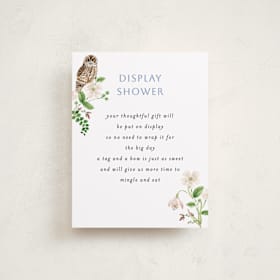 Baby Shower Insert Cards