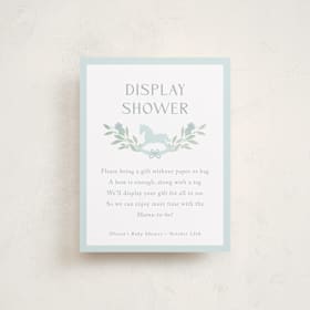 Baby Shower Insert Cards