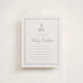 Baby Shower Insert Cards