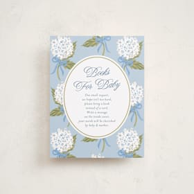 Baby Shower Insert Cards