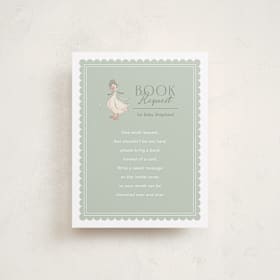 Baby Shower Insert Cards