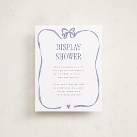 Baby Shower Insert Cards