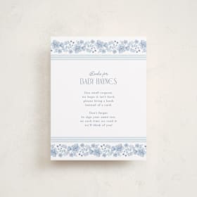 Baby Shower Insert Cards