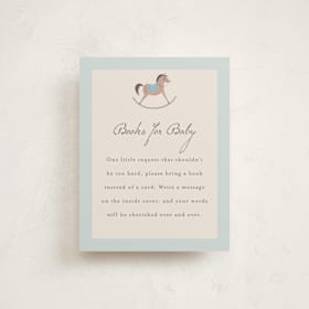 Baby Shower Insert Cards
