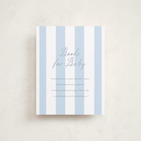 Baby Shower Insert Cards