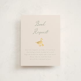 Baby Shower Insert Cards
