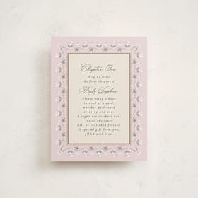 Baby Shower Insert Cards