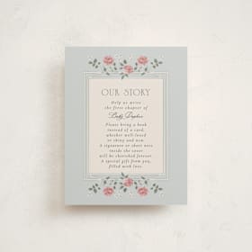 Baby Shower Insert Cards