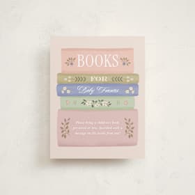 Baby Shower Insert Cards