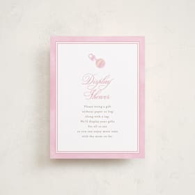 Baby Shower Insert Cards