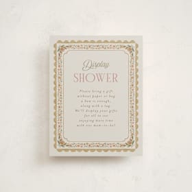 Baby Shower Insert Cards
