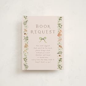Baby Shower Insert Cards