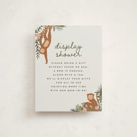 Baby Shower Insert Cards