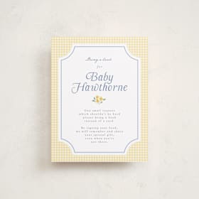 Baby Shower Insert Cards