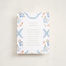 Baby Shower Insert Cards