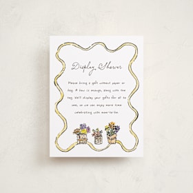 Baby Shower Insert Cards
