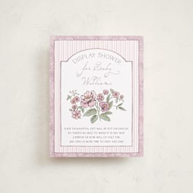 Baby Shower Insert Cards