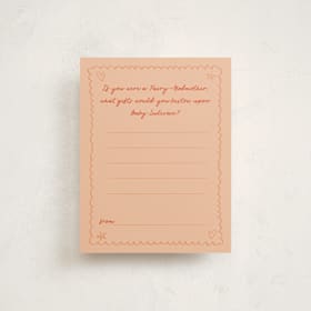 Baby Shower Insert Cards