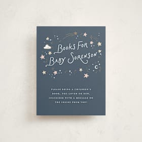 Baby Shower Insert Cards