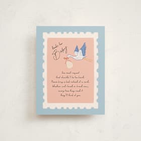 Baby Shower Insert Cards