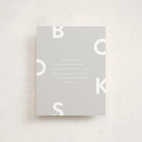 Baby Shower Insert Cards