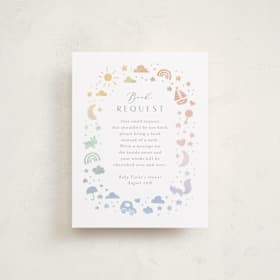 Baby Shower Insert Cards
