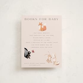 Baby Shower Insert Cards