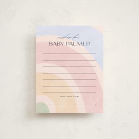 Baby Shower Insert Cards