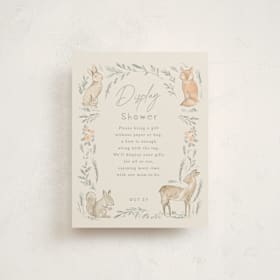 Baby Shower Insert Cards