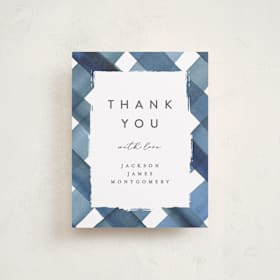 Flat Birth Announcements Thank You Cards