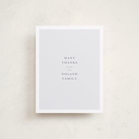 Flat Birth Announcements Thank You Cards