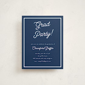 Graduation Insert Cards