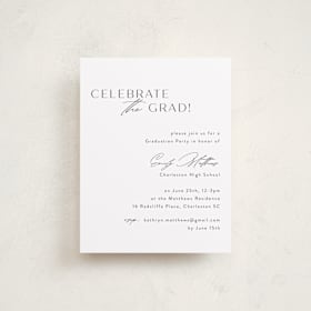 Graduation Insert Cards