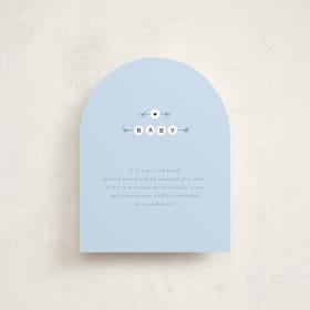 Baby Shower Insert Cards