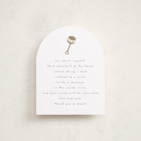 Baby Shower Insert Cards