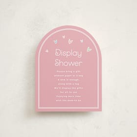 Baby Shower Insert Cards