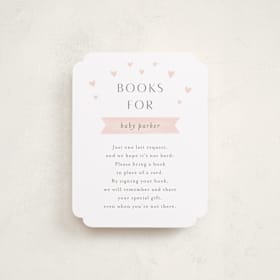Baby Shower Insert Cards