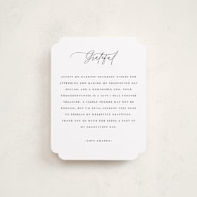Graduation Insert Cards