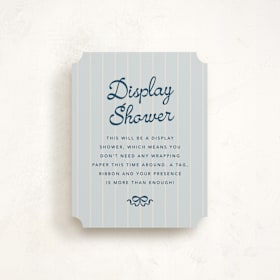 Baby Shower Insert Cards