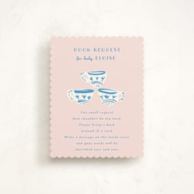 Baby Shower Insert Cards